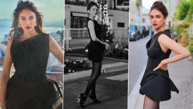 Cannes 2022: Aditi Rao Hydari Exudes Confidence and Grace as She Slays in a Mugler Mini Dress (View Pics)